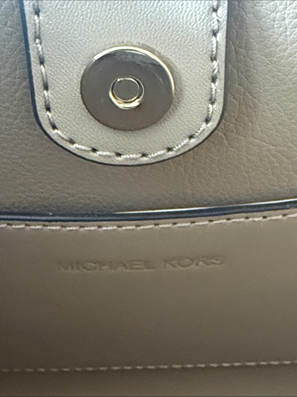 Michael Kors Pebbled Shoulder Bag in Camel - Picture 5 of 6